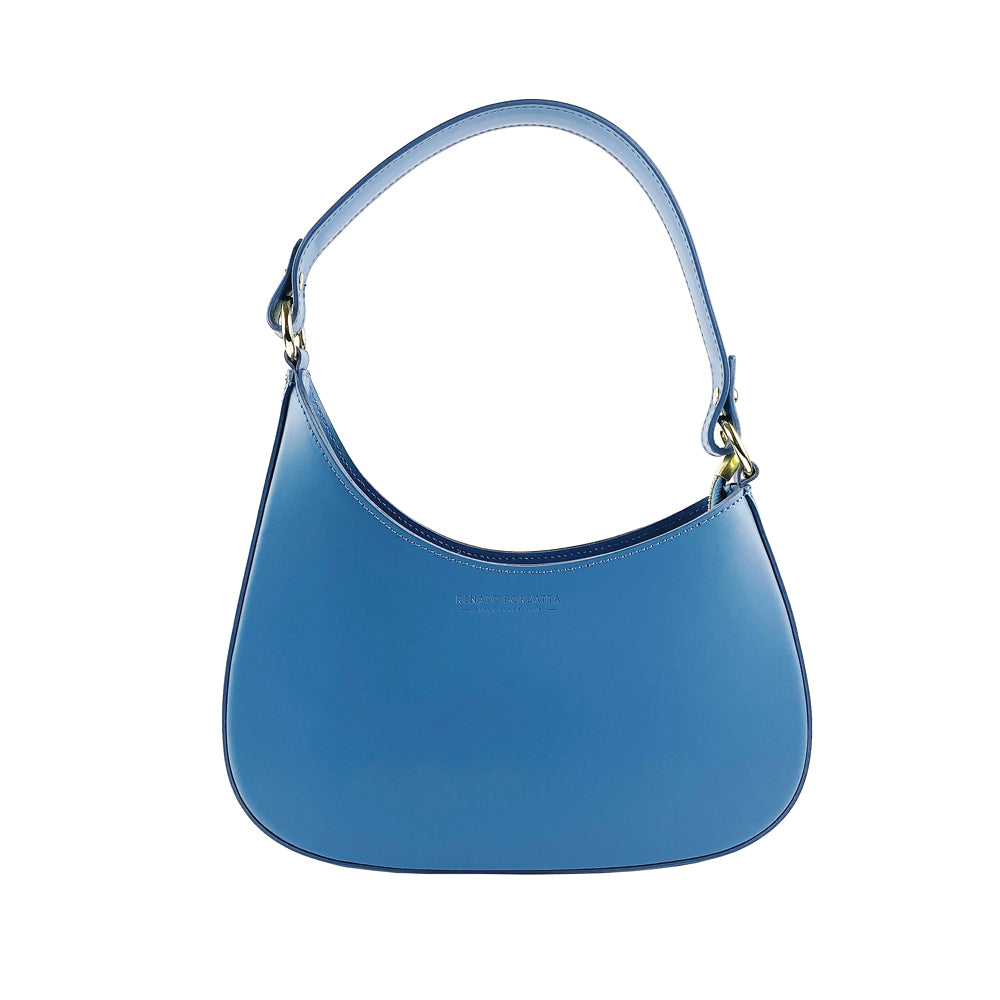 RB1013P | Shoulder Bag-Genunine Leather-Made in Italy-1
