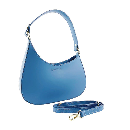 RB1013P | Shoulder Bag-Genunine Leather-Made in Italy-0