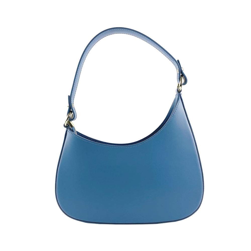 RB1013P | Shoulder Bag-Genunine Leather-Made in Italy-2
